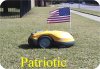 Patriotic Mowing